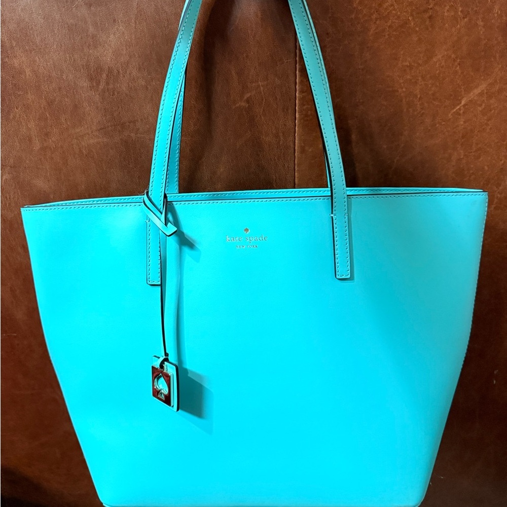 Kate Spade Turquoise Tote Bag